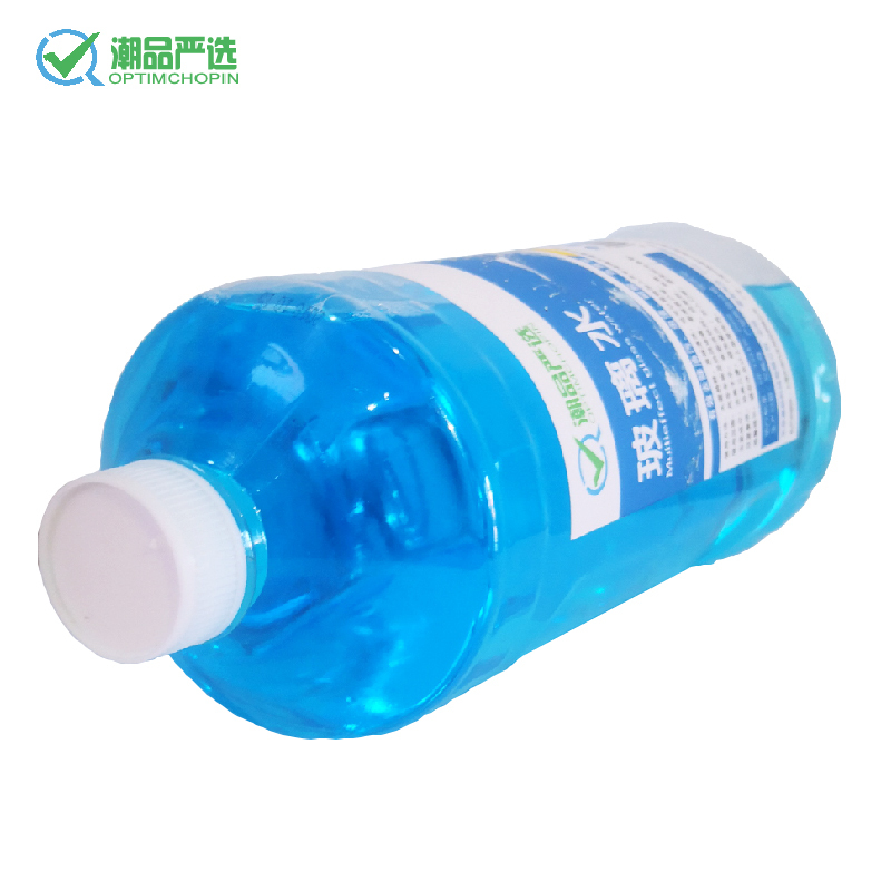 潮品严选多效玻璃水2L(-10度)汽车玻璃水 挡风玻璃清洁液 清除尘土及树胶 润滑雨刮器 净含量2L