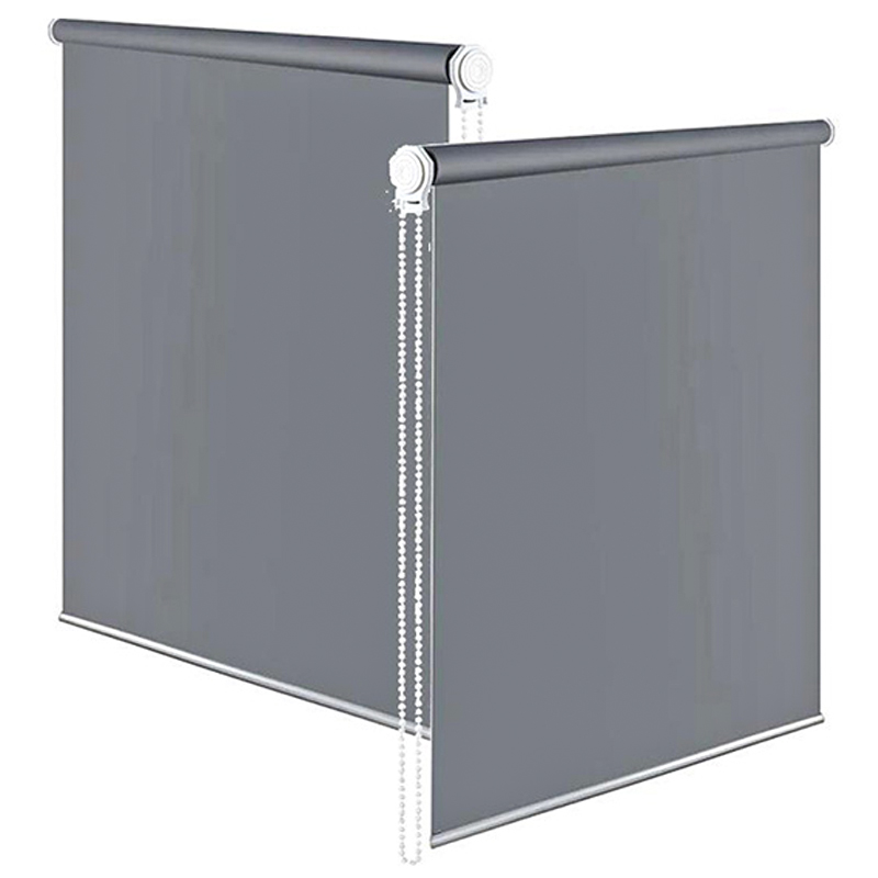 植巾 CL2100 全遮光 阳光面料卷帘 窗帘 1.00 米/个 (计价单位：个) 灰色高清大图