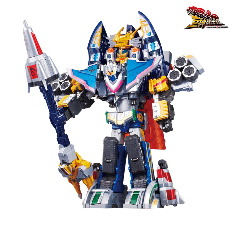 太阳战击王宇宙创机王合体套装 豪华版丨宇宙创击王丨赠铠甲勇士卡片