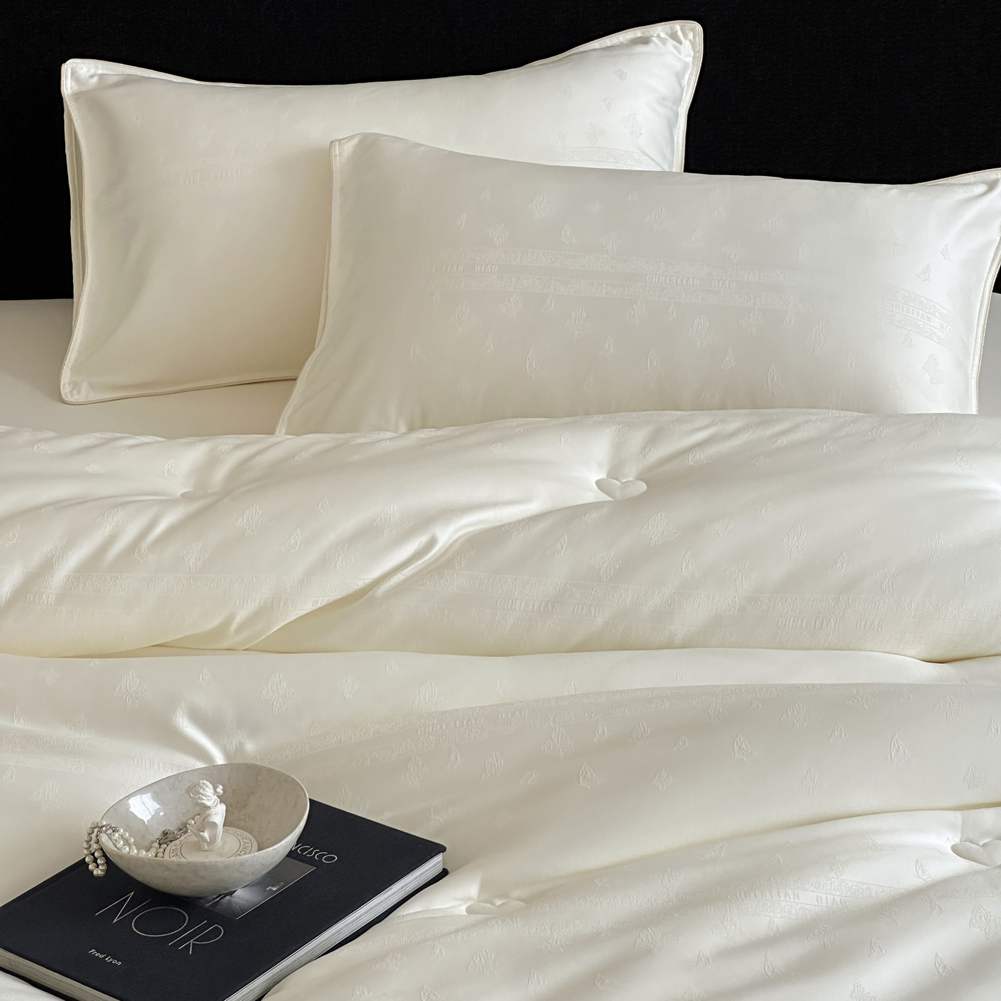 雅鹿 锦瑟蚕丝大豆被高清大图