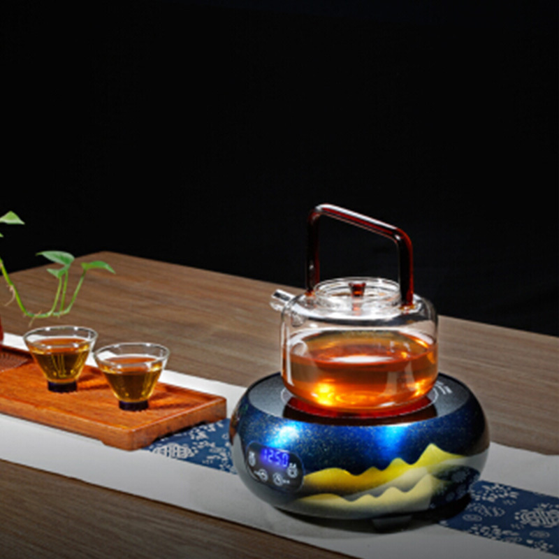 友茗堂YL-1001 电陶炉 金山触控式4档 茶炉 迷你 煮茶器 家用 光波 小电磁炉 煮茶 炉 电子茶炉