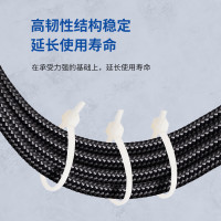 凯士士KSS CV-250SKW尼龙扎线带 进口UL认证(2.5*250mm) 白色1000根/包