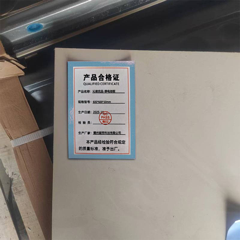 沁渝优品 静电地板 600*600*30mm 块高清大图