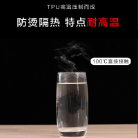 美帮汇透明tpu桌垫老爸评测防水防油免洗软玻璃餐桌家用茶几桌布