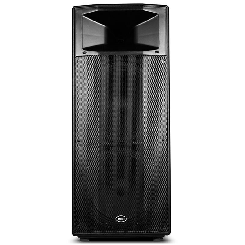 新科(Shinco)H320 双15英寸户外广场舞音响 移动K歌教学拉杆音箱 大功率便携扩音器 蓝牙音箱 双话筒