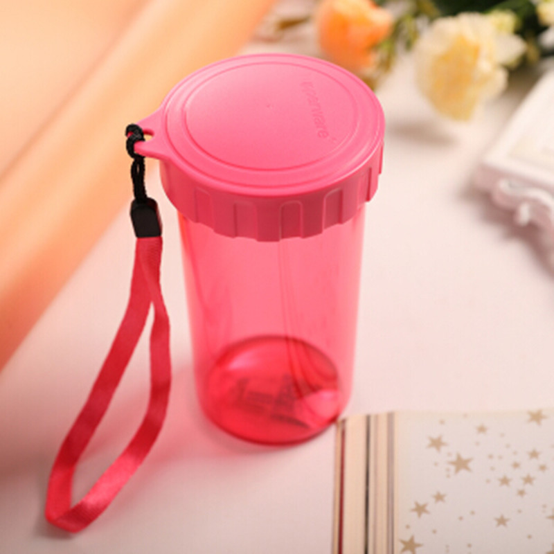 特百惠(Tupperware)雅致杯310ml 创意便携塑料防漏运动儿童学生随手水杯