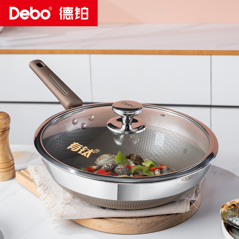 德铂(Debo) 乔治炒锅30cm DEP-DS436