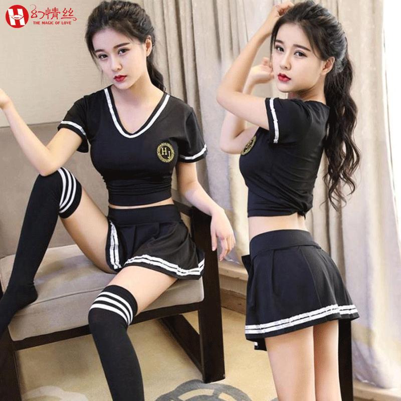 情趣内衣夜店性感制服裙夜火性感激情用品水手服套装女极度诱惑骚