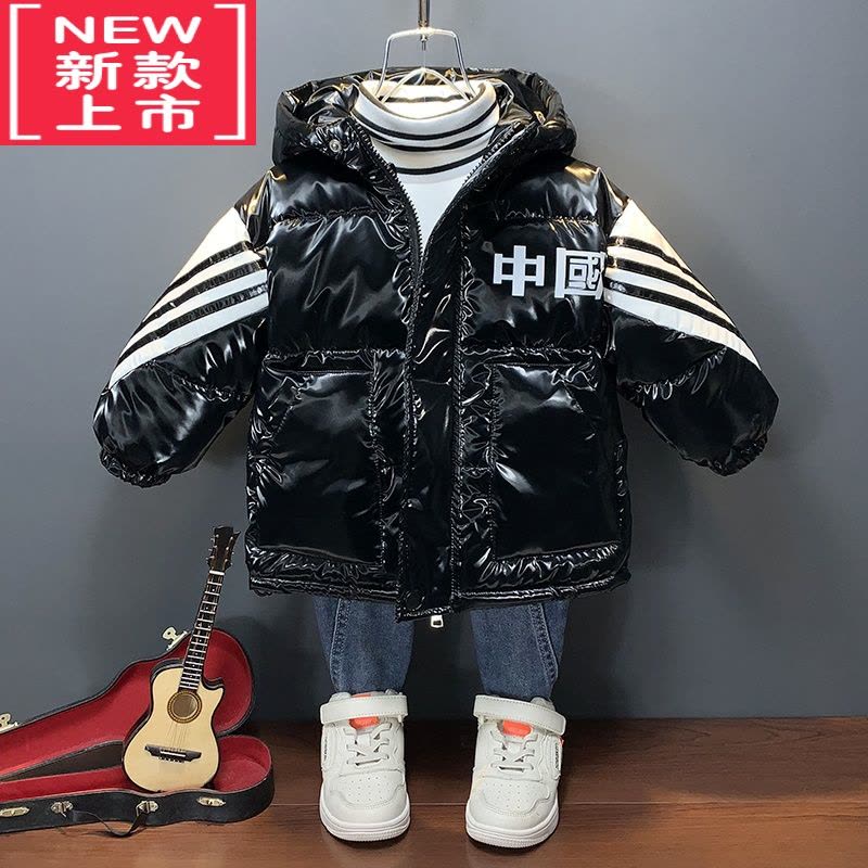 可莉允男童免洗羽绒棉服2022新款冬季洋气潮儿童男棉衣宝宝棉袄外套冬装图片