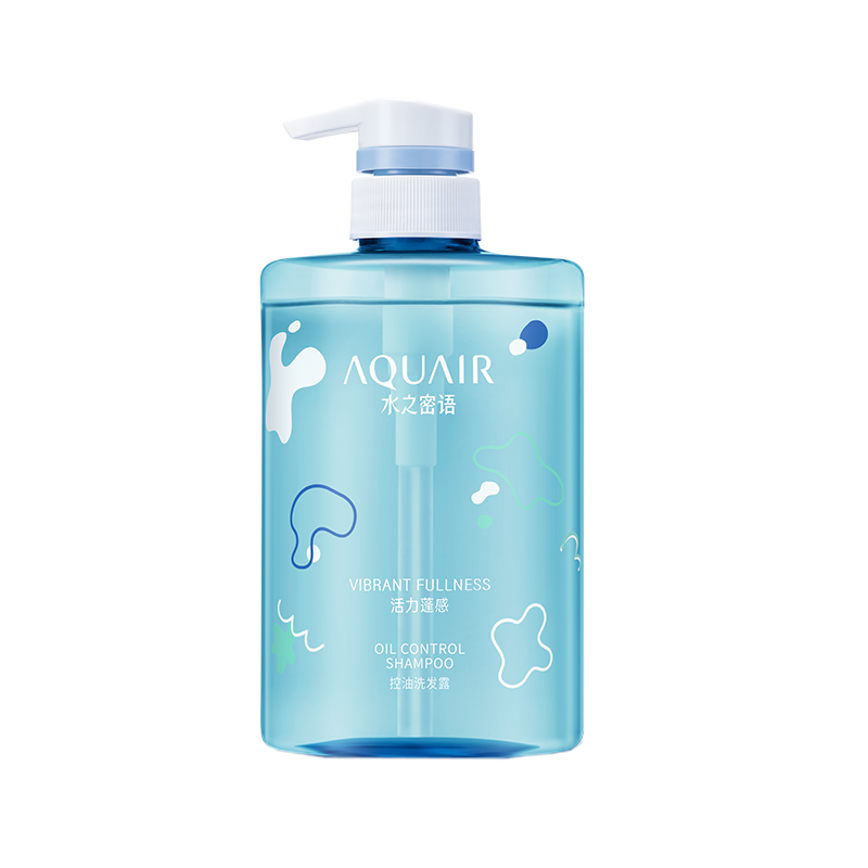 资生堂水之密语 活力蓬感控油洗发露 400ml高清大图