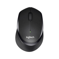 罗技(Logitech)B330 企业版静音无线鼠标办公电脑商用人体工程学超长续航 黑色
