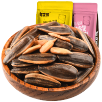 憨豆熊(SillyfunnyBear) 焦糖瓜子500g 办公室休闲零食坚果炒货香葵瓜子