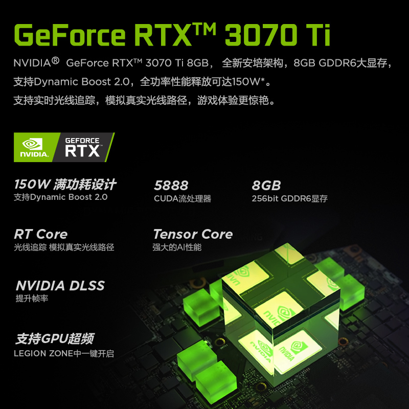 联想(Lenovo)拯救者Y9000P 2022 16英寸游戏笔记本电脑(12代酷睿i7-12700H 16G 512G RTX3070Ti 2.5k 165Hz HDR)钛晶灰