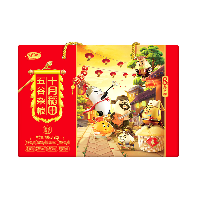十月稻田 八种杂粮 3.2kg