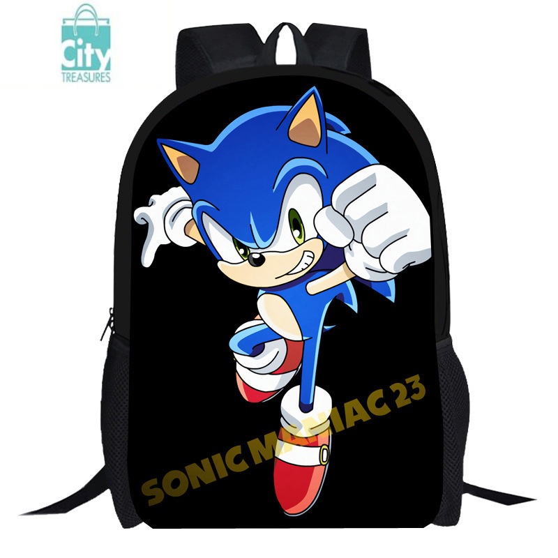 BANGDOU2023新款Sonic书包儿童索尼克小学生动漫卡通书包