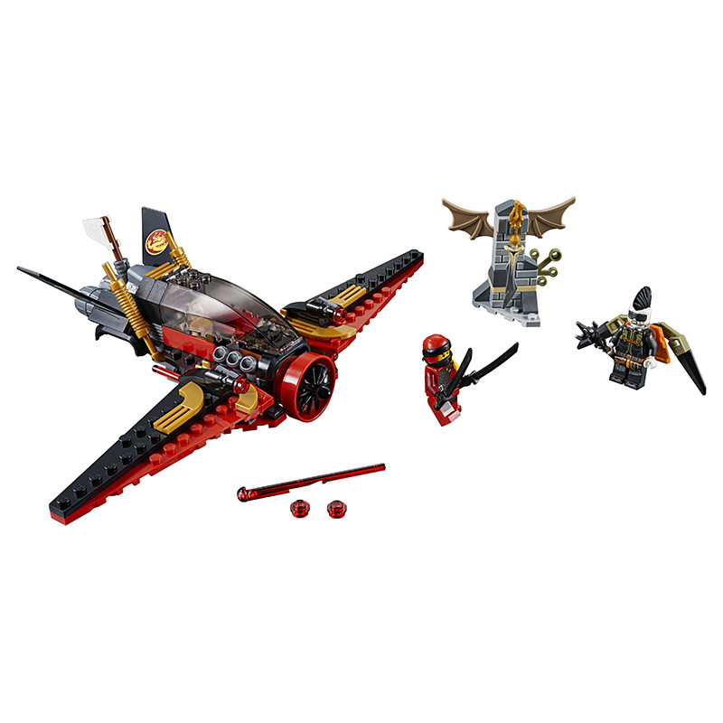 LEGO乐高 Ninjago幻影忍者系列 命运之翼号70650