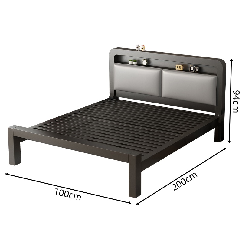 豫龙都 单人床1m张