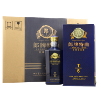 郎酒 郎牌特曲T6 50度 500ml*6 整箱装 浓香型白酒