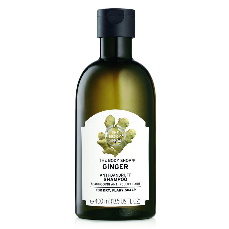 英国 The Body Shop美体小铺 防脱发控油生姜汁育发无硅油洗发水 生姜洗发水400ml