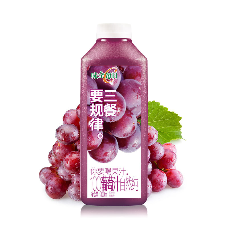 味全每日C100%葡萄汁900ml