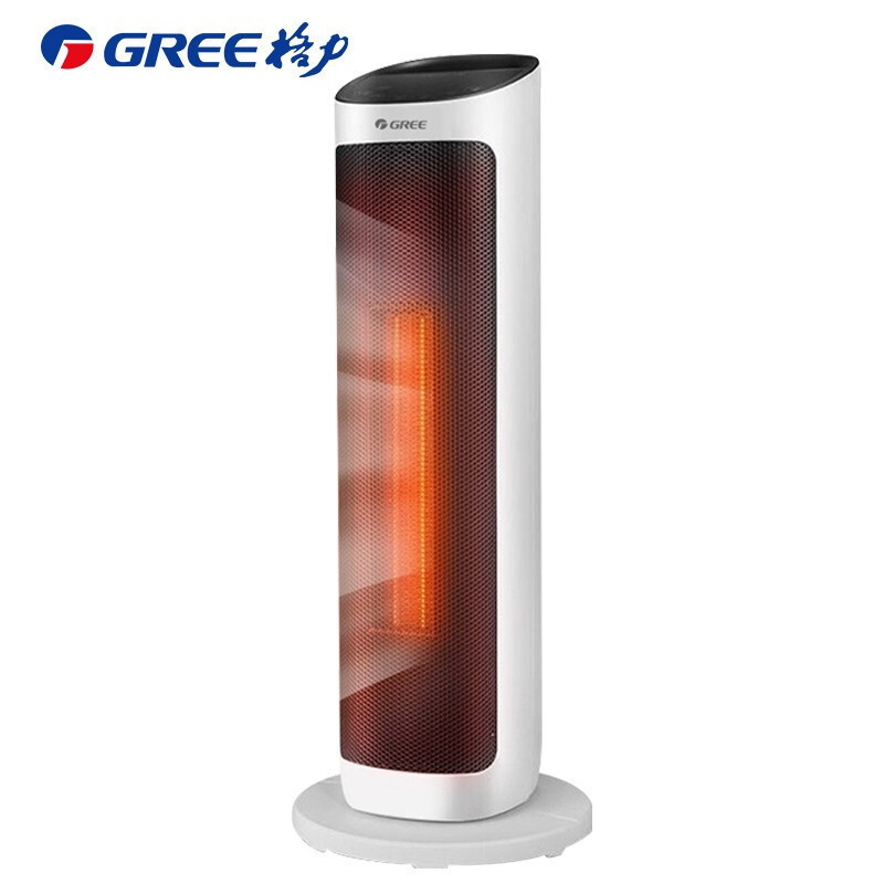 格力 (GREE)暖风机 NTFH-X6020B 取暖器遥控电暖器触屏数码显示电暖气家用塔式立式摇头