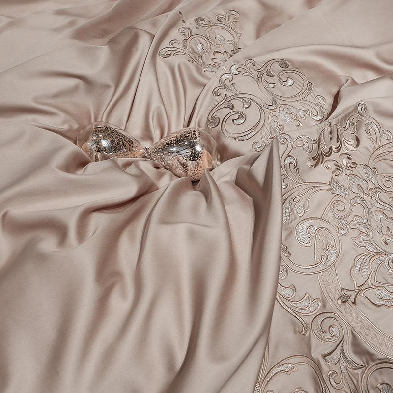 新款60S天丝绣花四件套图片