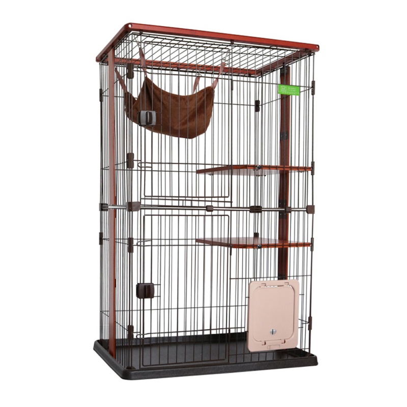 猫笼子家用猫别墅双层三四层大号猫咪猫舍实木清仓豪华室内猫笼子高清大图