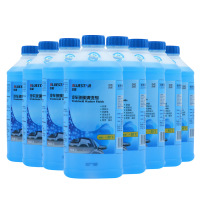 蓝星(BLUESTAR)冬季防冻车用非浓缩汽车玻璃水-30℃四季通用挡风玻璃清洗剂8瓶装