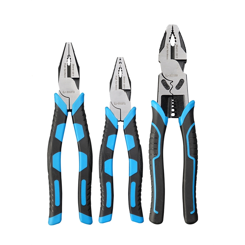 老虎钳藤印象多功能钳子工业级 尖嘴钳电工剥线钳省力虎口钢丝钳