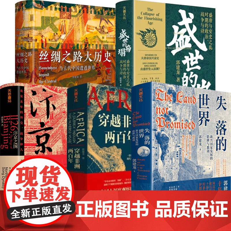 郭建龙作品合集 丝绸之路大历史 盛世的崩塌盛唐 汴京之围 穿越非洲两百年 历史