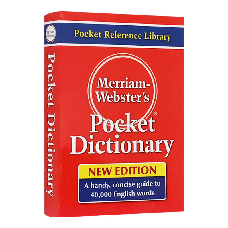 韦氏袖珍字词典 [正版]韦氏袖珍字词典 英文原版 Merriam-Webster’s Pocket Dictionary高清大图