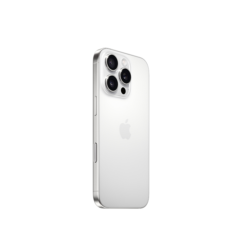 Apple iPhone 16 Pro 移动联通电信5G手机 256G 白色钛金属 全新国行正品高清大图
