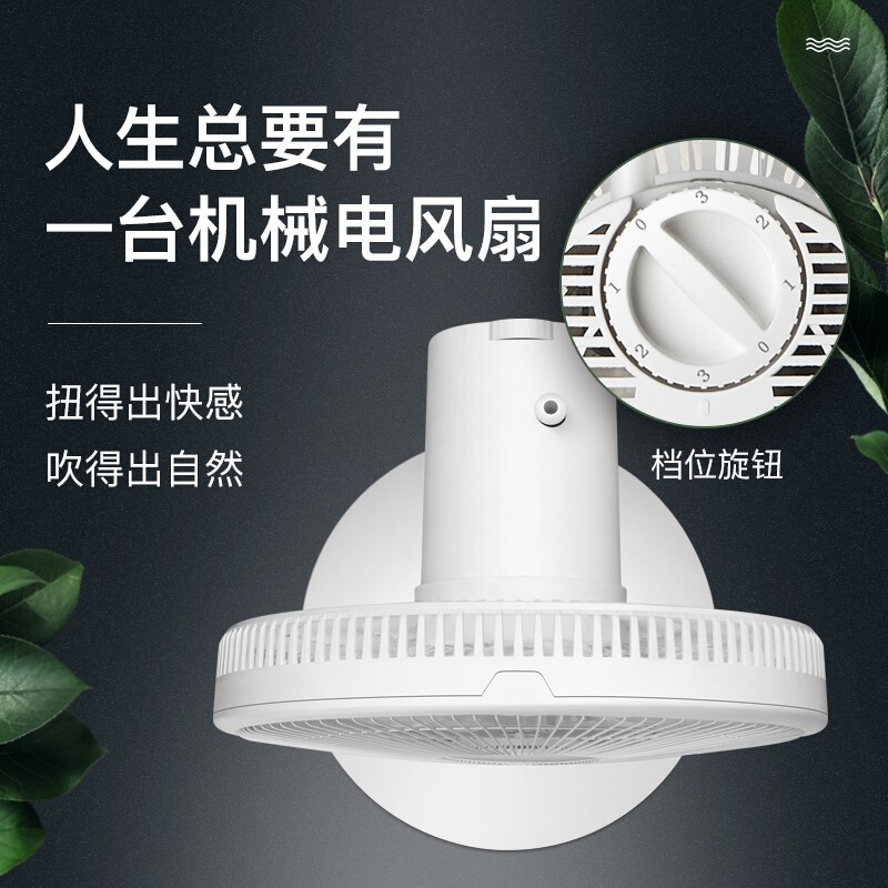 先锋(Singfun)电风扇落地扇大风量风扇立式电扇家用办公室风扇 DLD-D17机械款高清大图