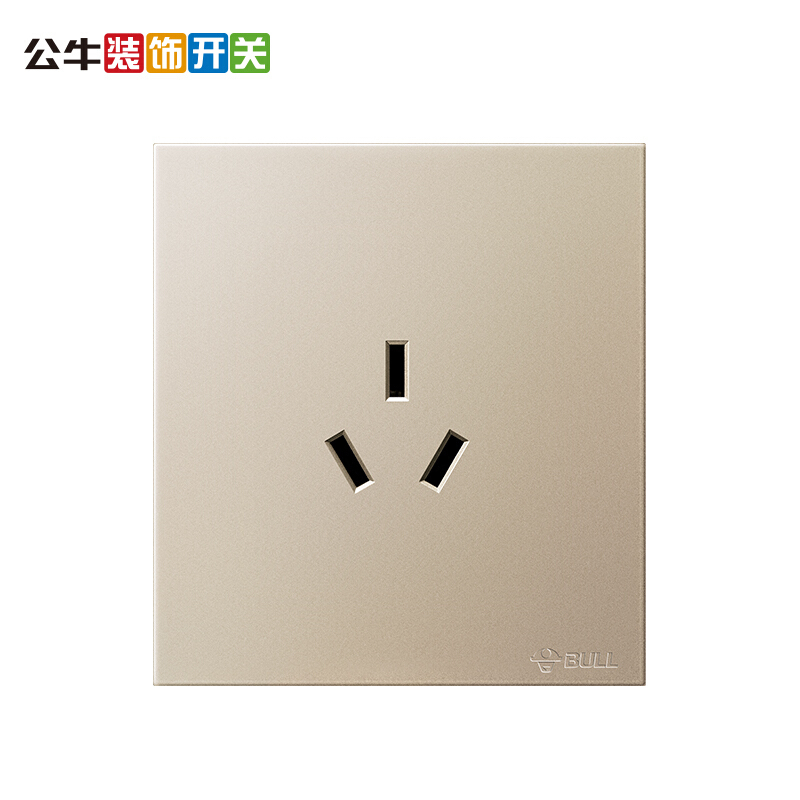 公牛G27系列三孔16A开关插座