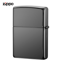 zippo芝宝打火机美国原装ZIPPO之宝防风煤油打火机黑冰马28645-043373