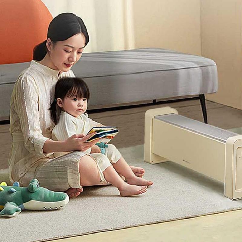 艾美特(Airmate) 室内节能智能控制加热移动踢脚线取暖器 HD20-K2