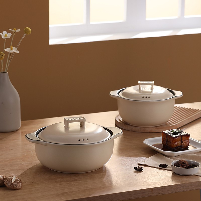 博堡(BOBER) 膳厨多用煲汤锅陶瓷锅汤锅B 18cm BDY-T679B jh