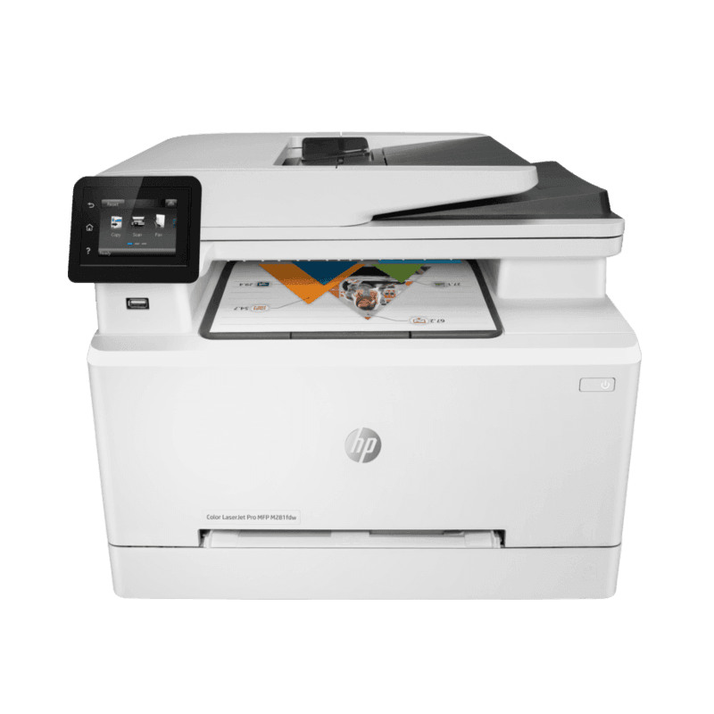 惠普/HP M281FDW A4彩色激光一体机打印复印一体机自动双面打印无线打印复印扫描传真惠普彩色激光打印机一体机家用学生无线手机打印一体机178nw/179fnw高清大图