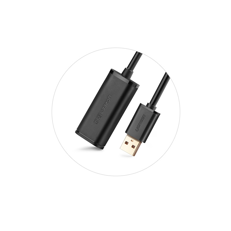USB2.0公对母信号放大延长线10323 USB数据连接线 15米