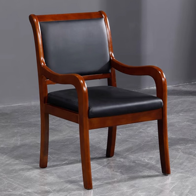 DXBG办公椅简约现代会议椅橡木将椅高清大图