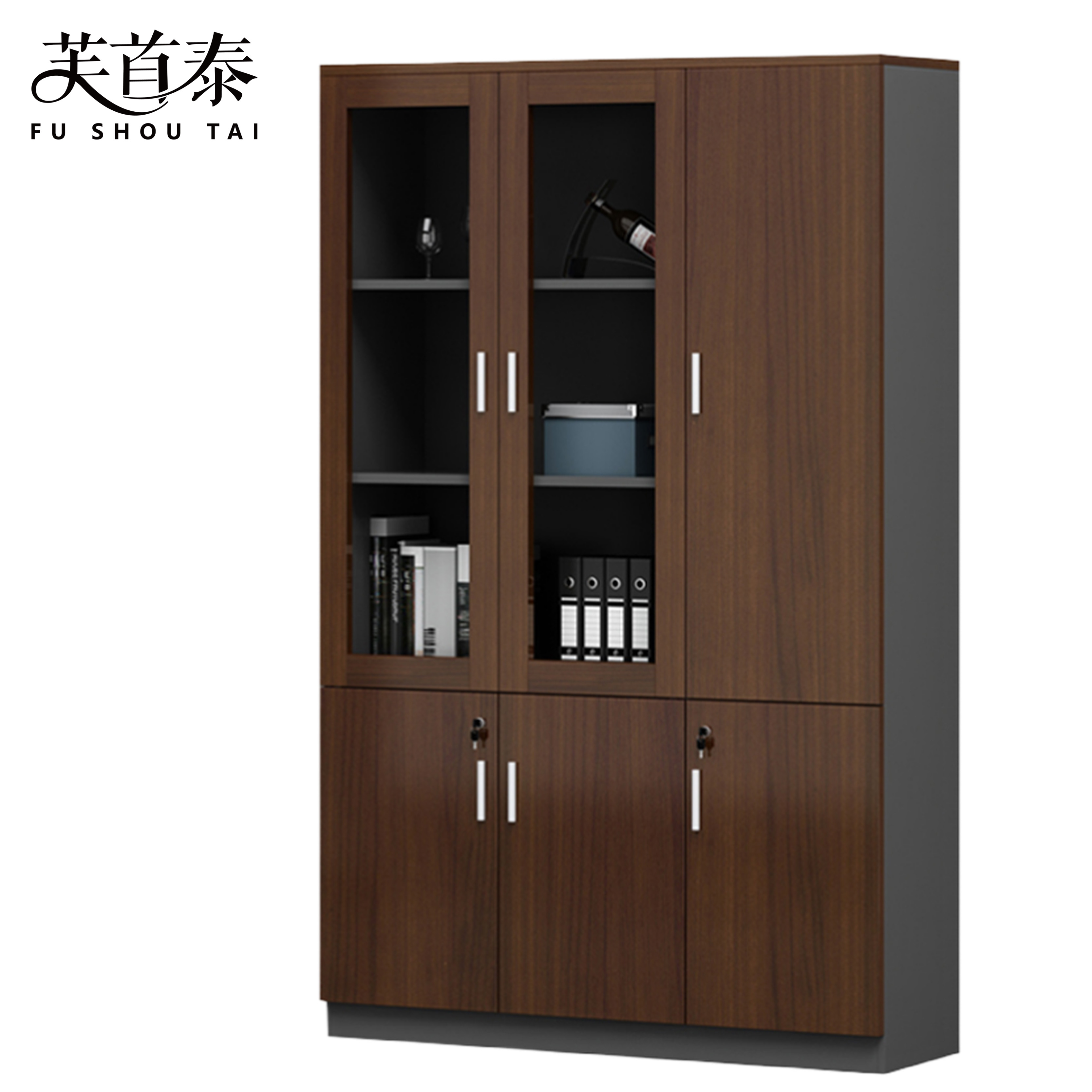 芙首泰文件柜1200*400*2000mm台高清大图