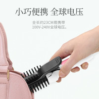 松下卷发棒卷发梳直发梳造型梳卷直两用直板夹头发蓬松神器HT45