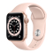 Apple Watch Series 6 44毫米 GPS版 金色铝金属表壳 粉砂色运动表带 智能手表