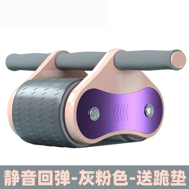 自动回弹健腹轮女士家用健身器材腹肌轮初学者减肚子运动