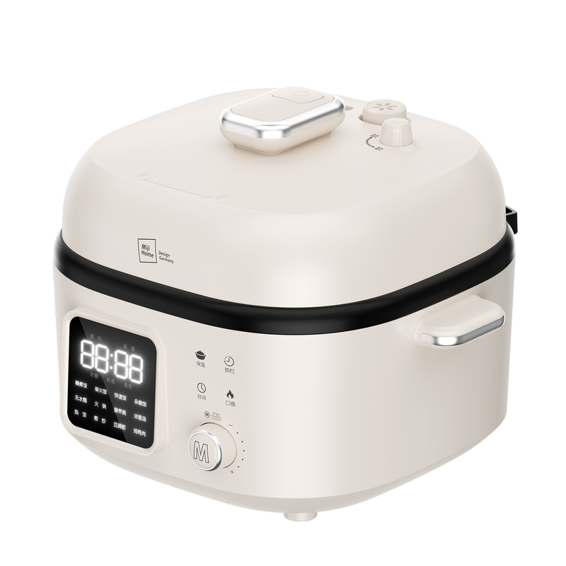 米技智能电压力锅IT5006多功能烹饪黑科技时尚触控设计安全高效