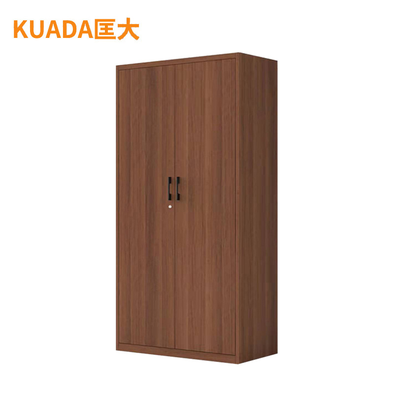 匡大 文件柜 钢制办公柜 深樱桃木纹转印储物柜 通门五层文件柜 KDT875