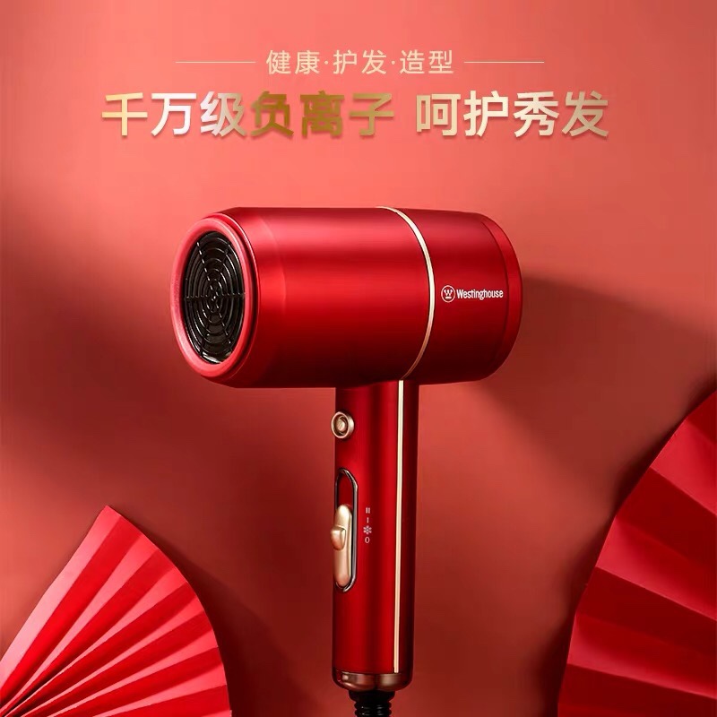 西屋(WESTINGHOUSE) 家用负离子便携护发大风量两档调节网红款电吹风筒 H101高清大图