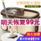 加大加厚旋转拖把桶墩布桶加强杆+金属盘+钢篮地拖把桶拖布好神拖