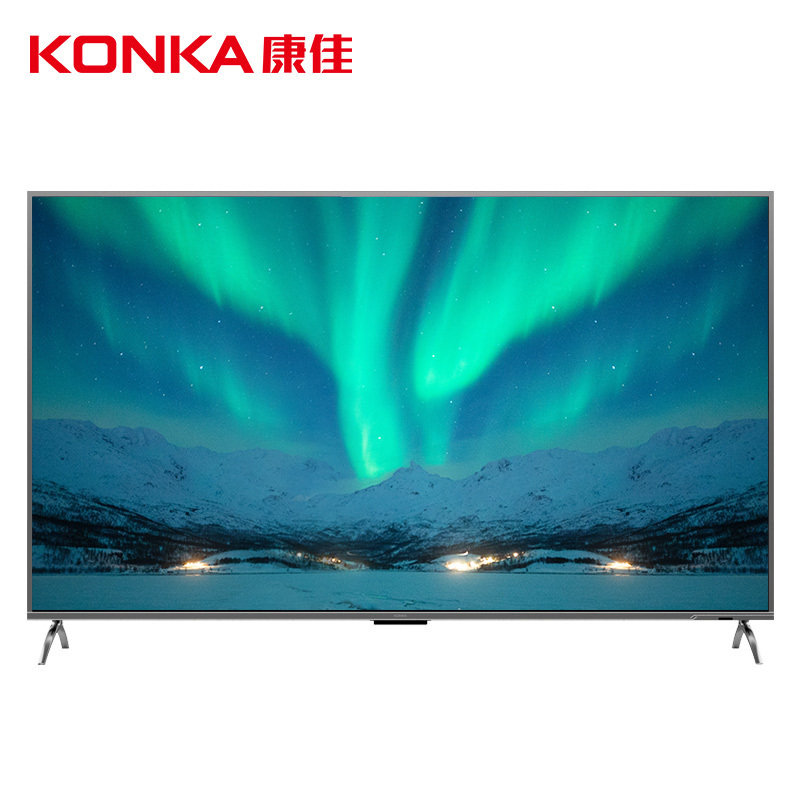 康佳(KONKA)86英寸 LED86G9100 智能语音 4K超高清HDR网络液晶平板电视 锖色