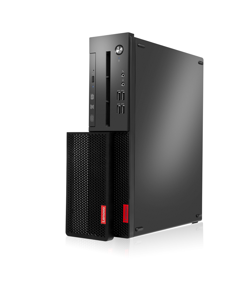 联想(Lenovo) 启天M410C台式电脑整机 21.5英寸显示器（I3-7100 4G 1T 集显 黑）高清大图